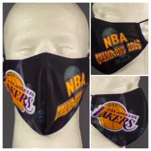 New "L.A. Lakers 2020 NBA Champions" Digitally Printed Adult Facemask